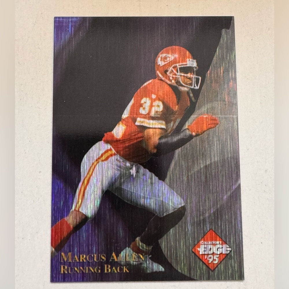1995 Marcus Allen Collectors Edge ‘95 11 of 25 
Kansas City Chiefs